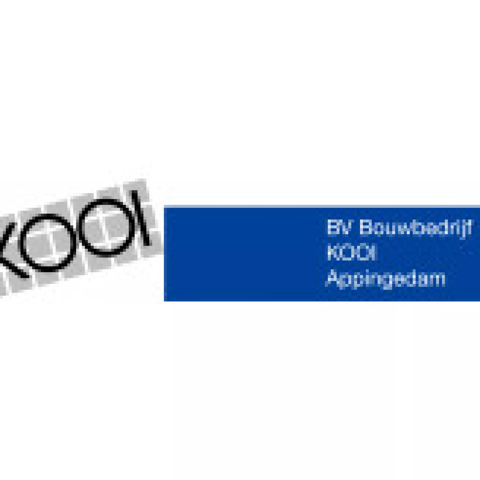 Logo Bouwbedrijf Kooi Appingedam 